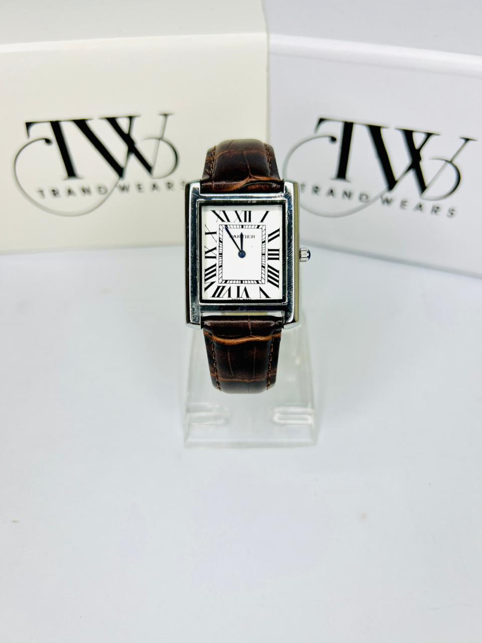 TW Leather Strap Watch