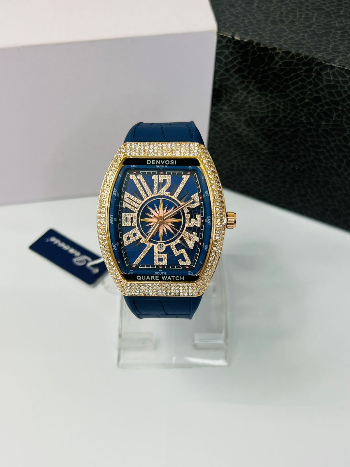 Franck Muller Diamond Stone Luxury Watch – Premium Elegant Design