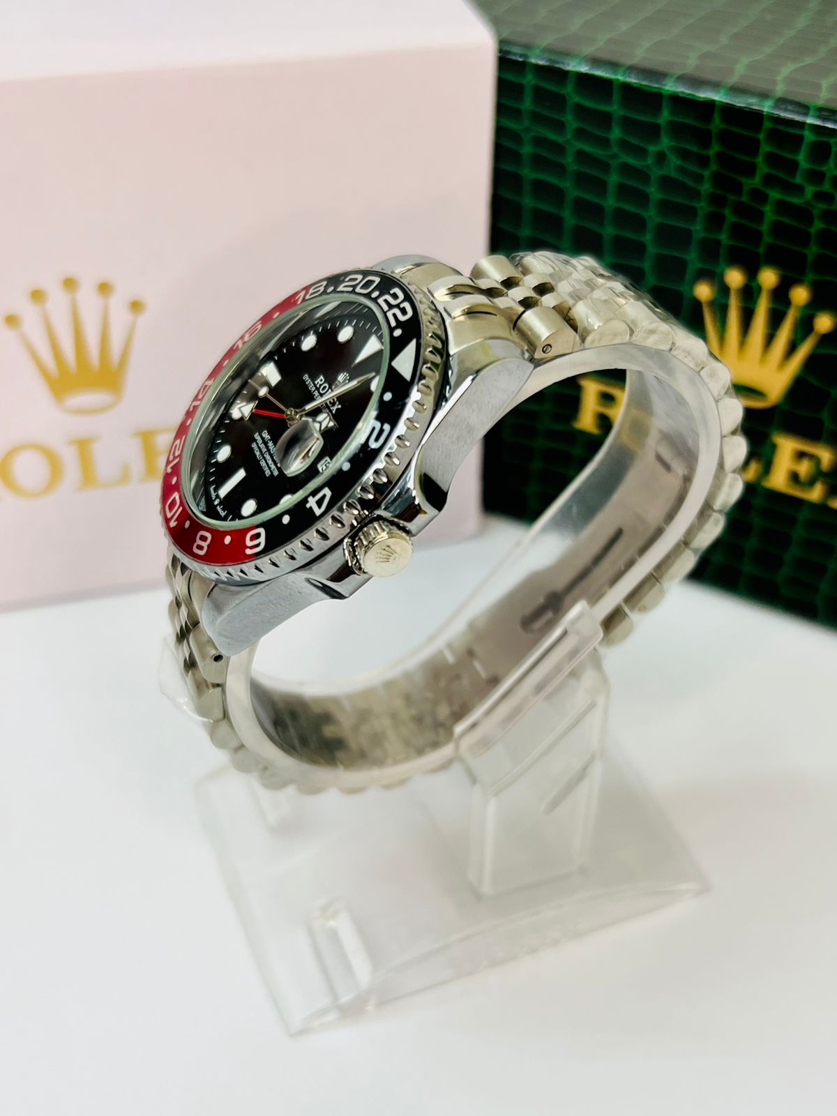 Premium Rolex GMT Master Style Watch – Elite Travel Collection