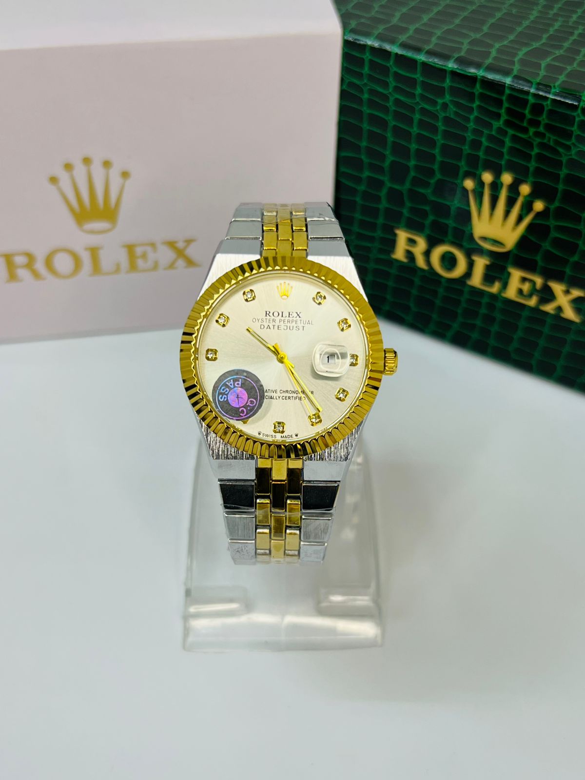 Stylish Rolex Wrist Watch – Modern Elite Design