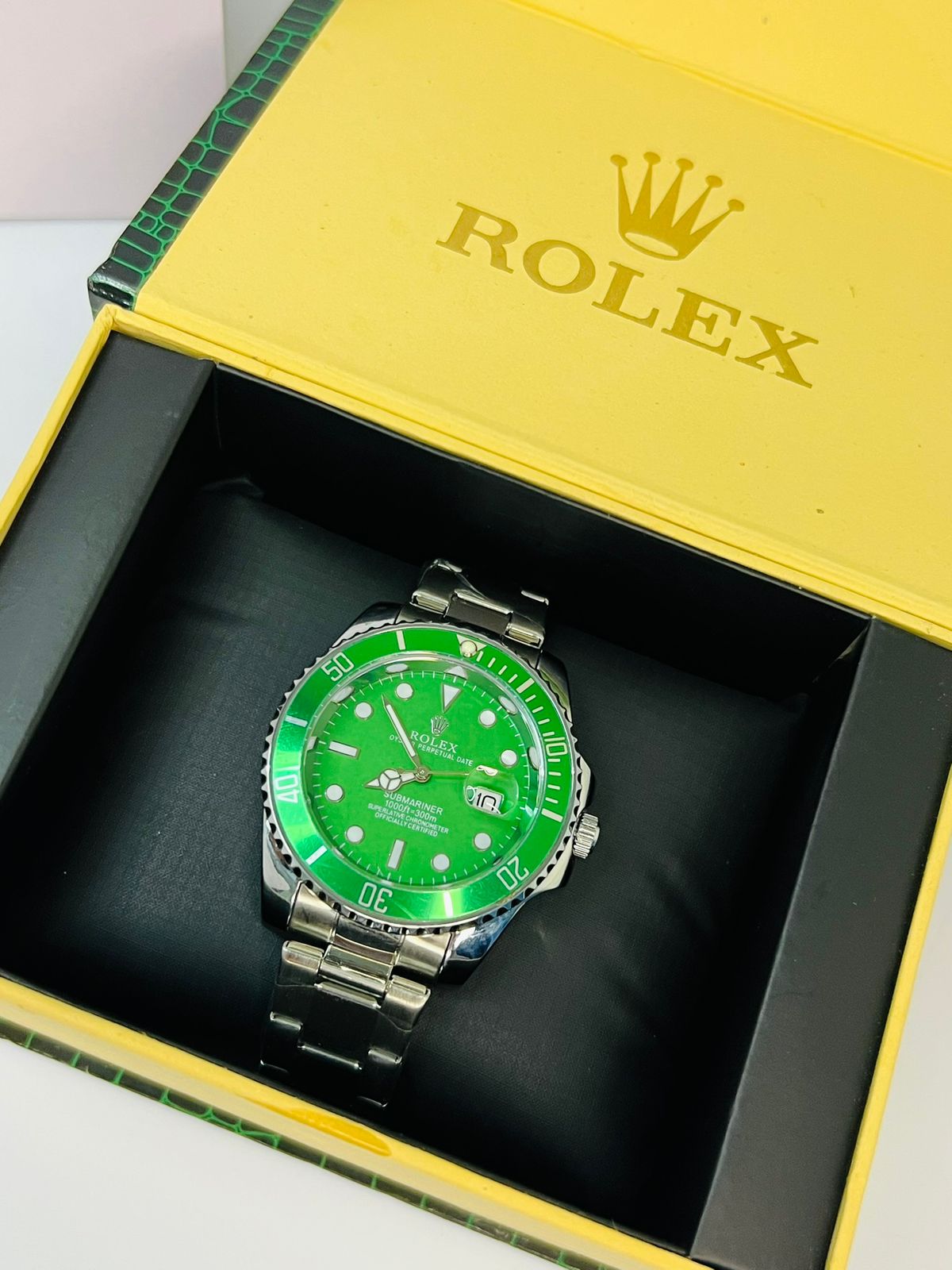 Luxury Rolex Submariner Inspired Watch for Men – Stainless Steel Automatic Watch