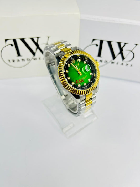Luxury Green Dial Watch for Men – Original Design | Premium Quality